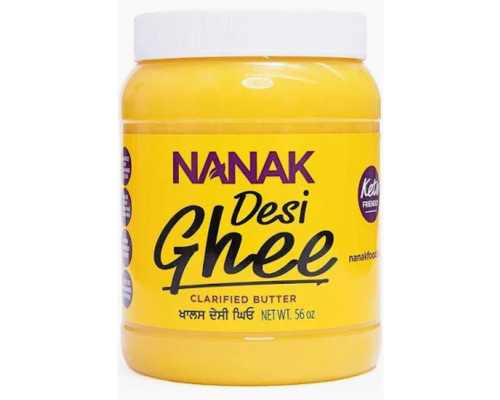 Nanak pure desi ghee  clarified butter 56-ounce jar