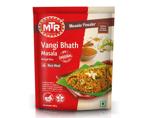 Mtr vangi bhat masala 100 gms