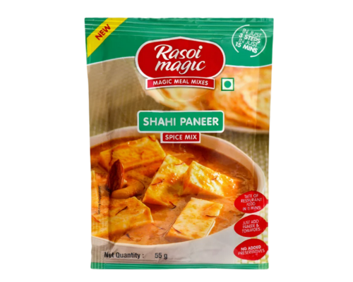 Rasoi magic ready to cook - shahi paneer, 55g pack