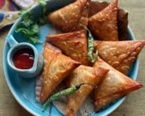 Hyderabadi onion samosa (20 pcs)