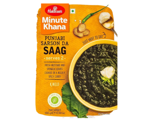 Haldiram makki di roti and sarson da saag 310 gm