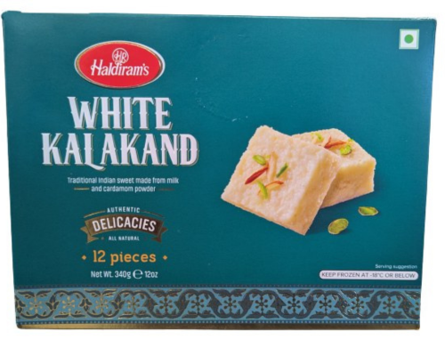 Haldiram white kalakand 340 gm pack sweets
