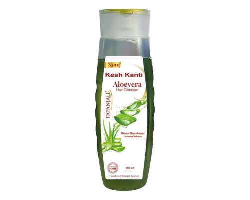 Patanjali kesh kanti aloevera hair cleanser 180ml / 6.08 fl oz (pack of 1)