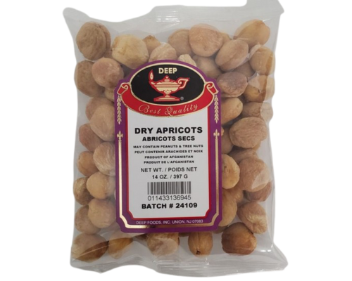 Deep dry apricot’s  14 oz