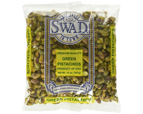 Swad green pistachios - 400 gm (14 oz)
