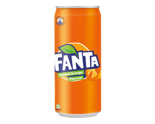 Fanta orange can