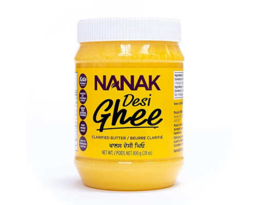 Nanak desi ghee clarified butter - 800 gm (1.76 lb)
