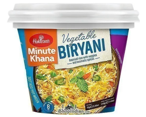 Haldiram instant vegetable biryani mix cup 80gm