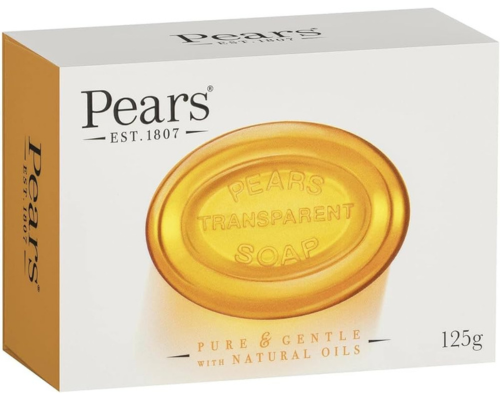 Pears soap with pure glycerin & natural oils - 125 gm (4.4 oz)