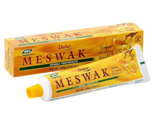 Dabur meswak toothpaste natural toothpaste 200g (pack of 3)  exp 07/24 free ship