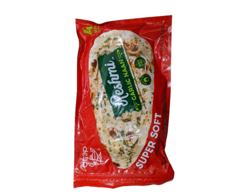 Deep reshmi garlic naan (4 big naan pack)