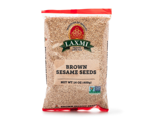 Laxmi brown sesame seeds - 400 gm (14 oz)