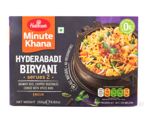 Haldiram hyderabadi biryani 250 gm