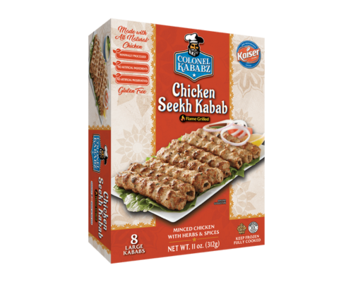 Chicken seekh kabab