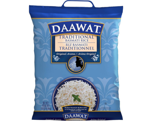 Daawat traditional basmati rice  10 lb