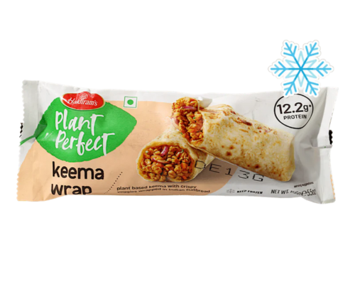 Haldiram plant perfect keema wrap 156gm