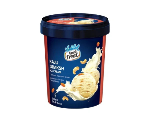 Vadilal kaju draksh ice cream 500ml