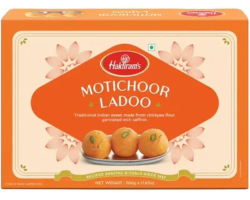 Haldiram motichoor ladoo