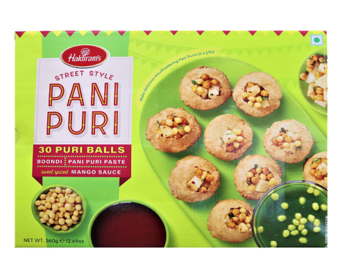 Haldiram pani puri