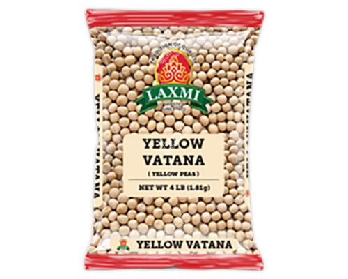 Laxmi yellow vatana - 4 lb (1.81 kg)