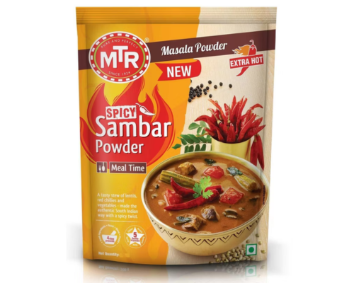 Mtr madras spicy sambar powder - 100 grams (3.52oz)