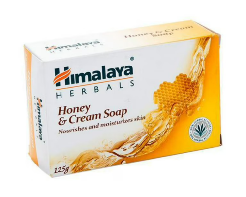 Pack of 6 himalaya 125gm honey & cream soap